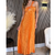 robe longue elyne orange