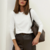 t-shirt manches longues blanc
