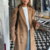 Manteau long en daim femme 2025