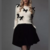 pull à col rond pour femme à noeuds