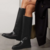 bottes noires femme