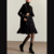 robe courte en tweed femme