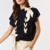 pull sans manches tricot noeud noir (2)