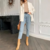 Blazer blanc élégant femme