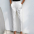 pantalon blanc élégant femme