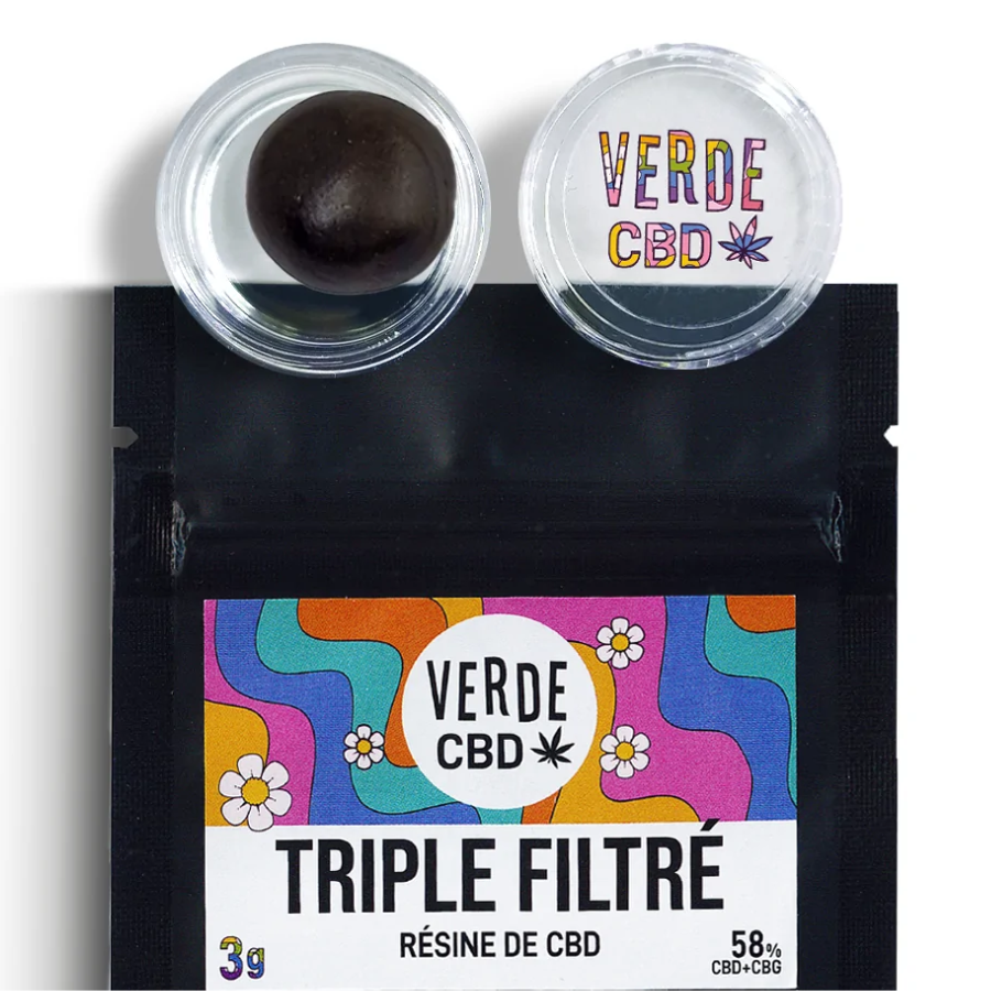 Résine CBD Triple Filtré  CBG