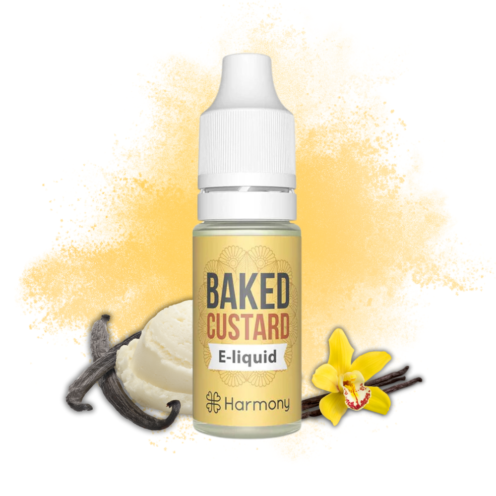 E-liquide CBD Baked Custard