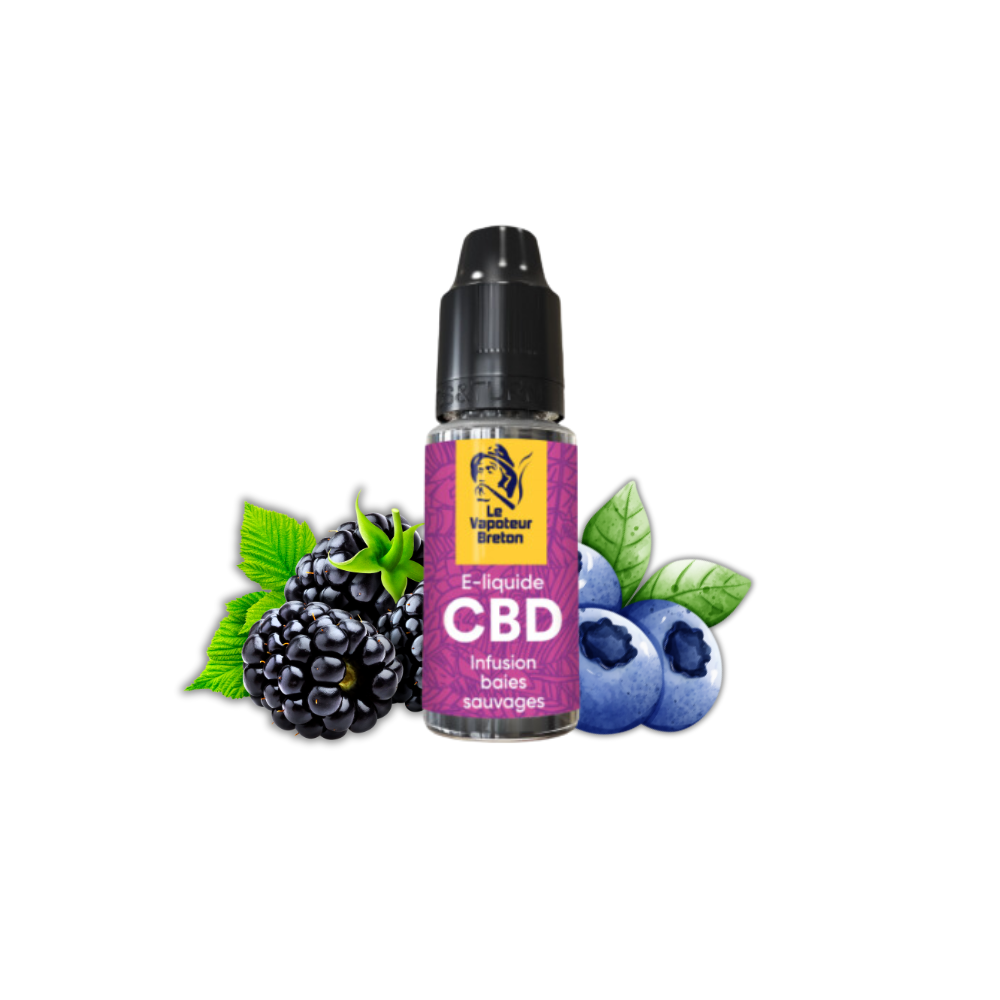 E-liquide CBD Baies Sauvages