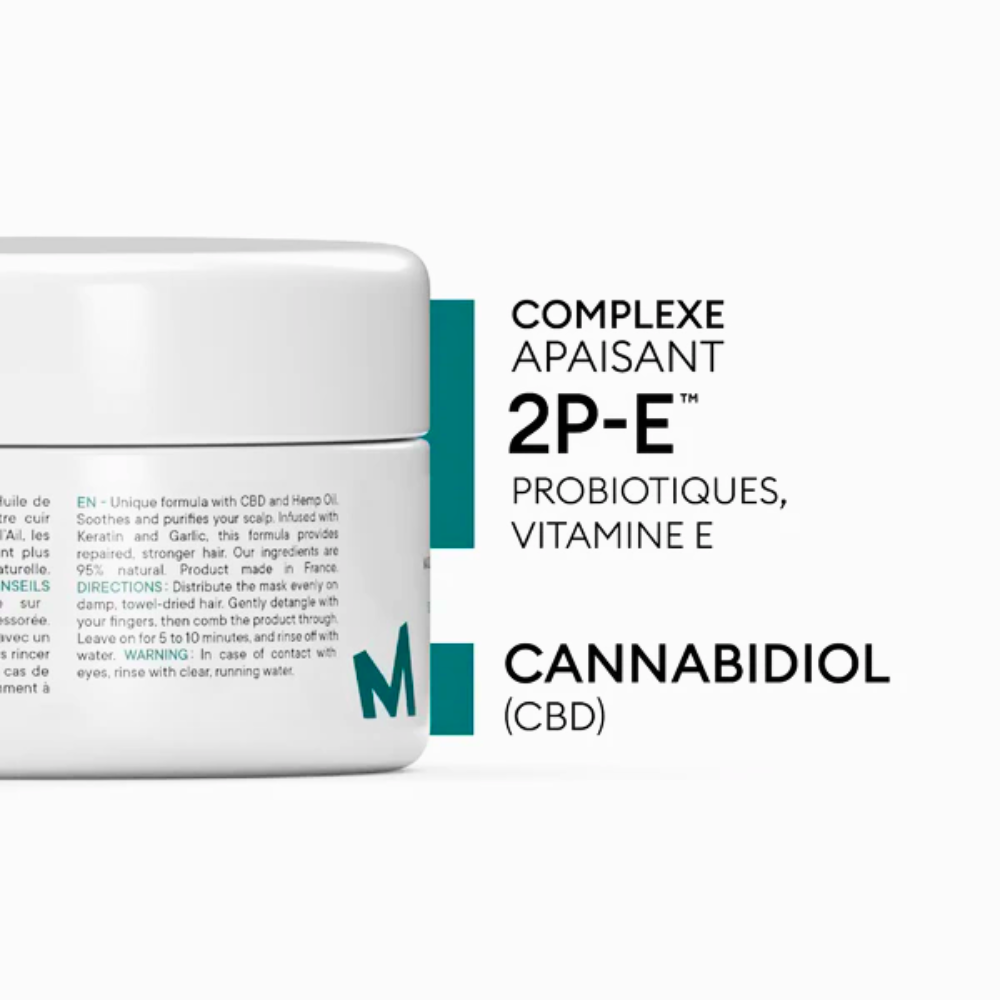 Soins Cheveux CBD Masque Capillaire Oma &amp; Me (2)