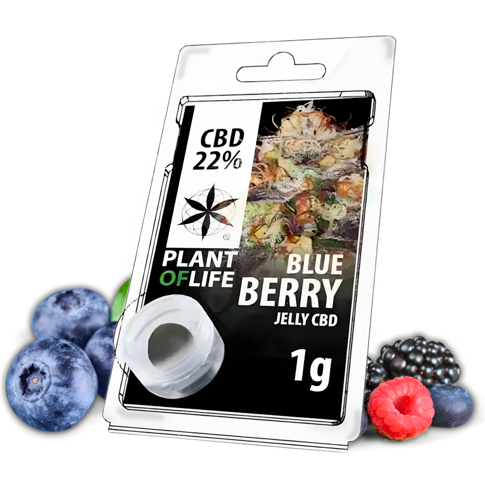 Résine CBD Blueberry