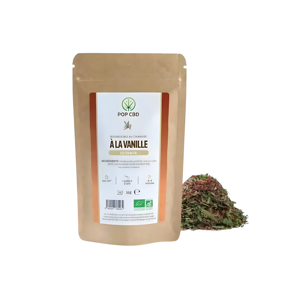 Infusion CBD Bio Rooibos Vanille en vrac