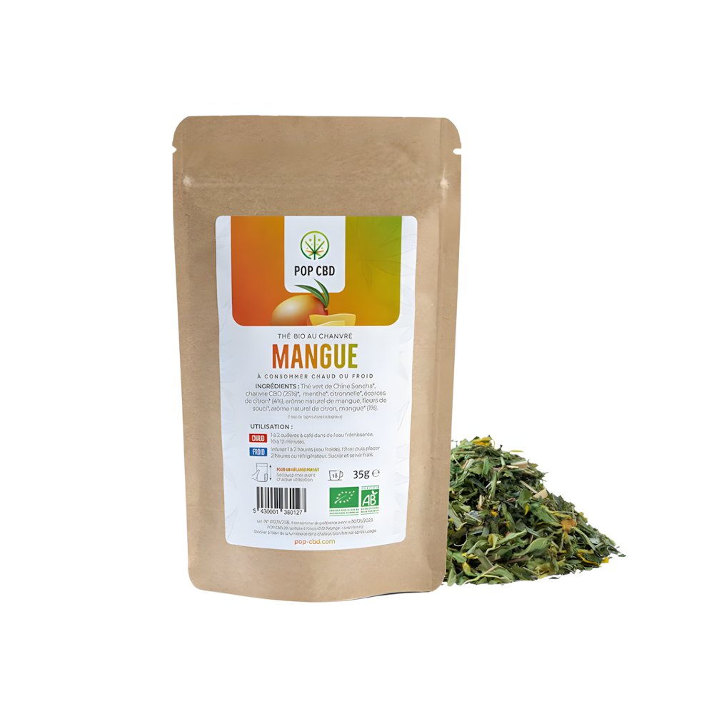 Thé CBD Bio Mangue