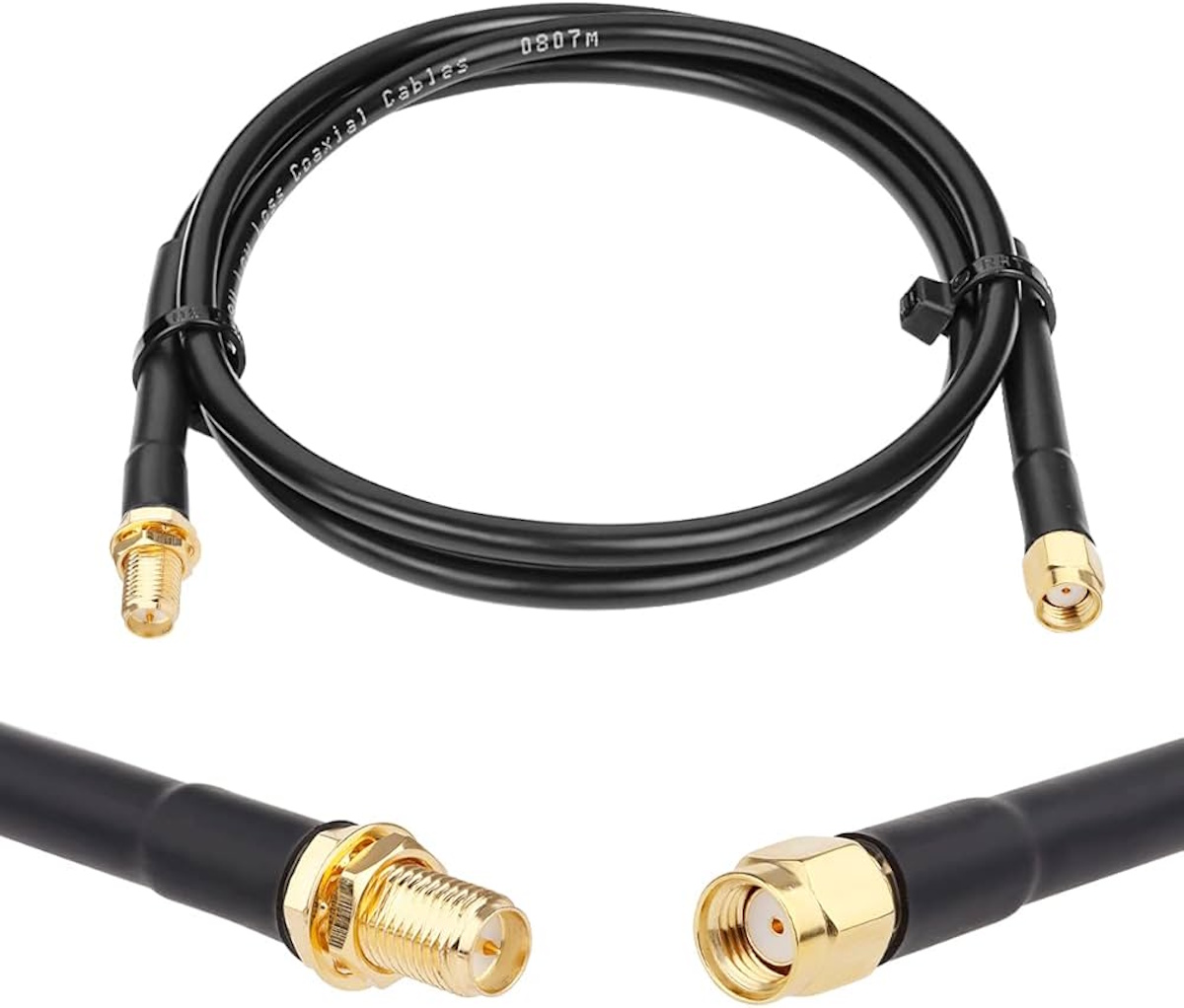 rallonge sma femelle vers mâle 50 ohms en coaxial lmr240