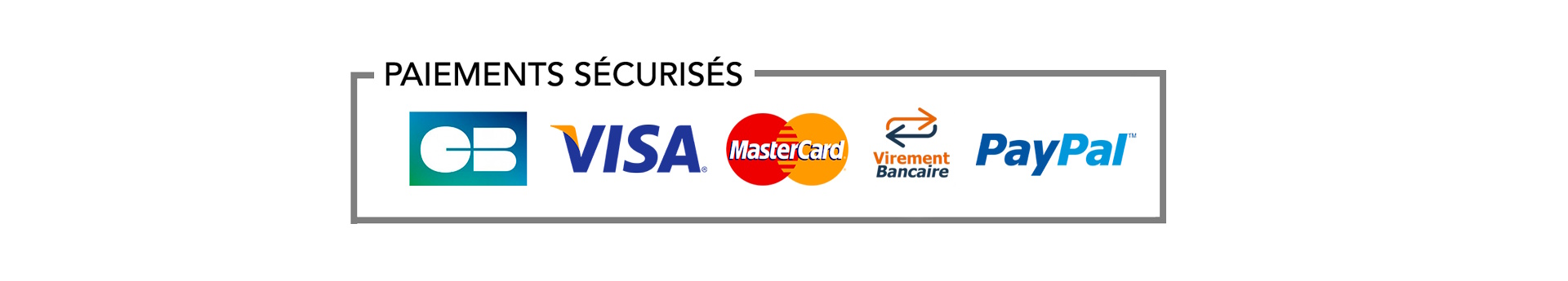 cb mastercard visa virement bancaire paypal