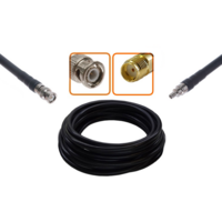 Câble haute qualité BNC mâle et SMA femelle diamètre 10.30 mm longueur 1 à 30 mètres