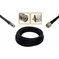 Câble haute qualité BNC mâle et UHF PL 259 mâle diamètre 10.30 mm longueur 1 à 30 mètres