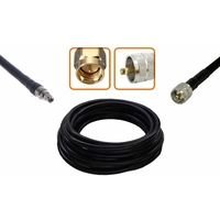 Câble haute qualité SMA mâle et UHF PL 259 mâle diamètre 10.30 mm longueur 1 à 30 mètres