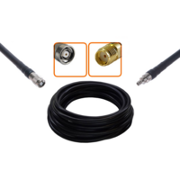 Câble haute qualité RP-TNC mâle et SMA femelle diamètre 10.30 mm longueur 1 à 30 mètres