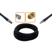 Câble haute qualité RP-TNC femelle et SMA femelle diamètre 10.30 mm longueur 1 à 30 mètres