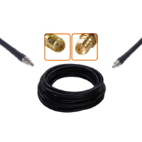 Câble haute qualité SMA femelle et RP-SMA femelle diamètre 10.30 mm longueur 1 à 30 mètres