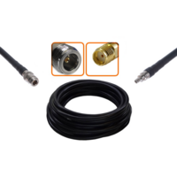 Câble haute qualité N femelle et SMA femelle diamètre 10.30 mm longueur 1 à 30 mètres 2.4Ghz 5Ghz