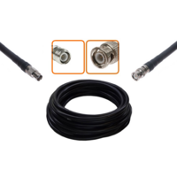 Câble haute qualité RP-TNC femelle et BNC mâle diamètre 10.30 mm longueur 1 à 30 mètres