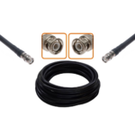 Câble haute qualité BNC mâle et BNC mâle diamètre 10.30 mm longueur 1 à 30 mètres
