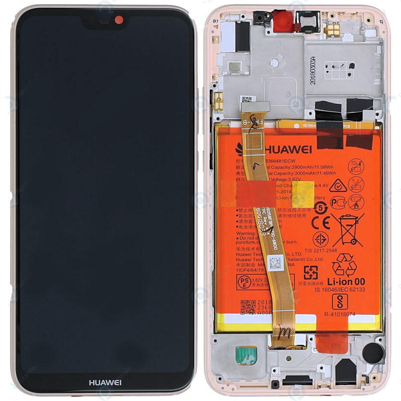 ecran-complet-huawei-p20-lite-rose