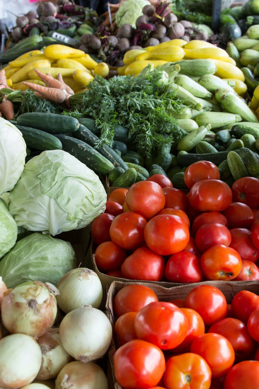 Tas De Variétés Assorties De Légumes