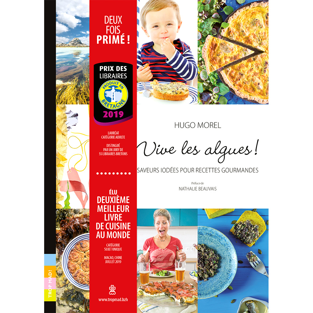 Livre de cuisine aux algues, vive les algues !