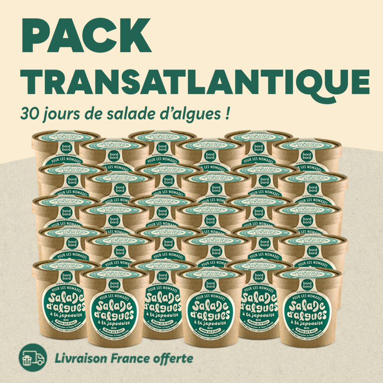 Salade d\'algues “Pack TRANSATLANTIQUE“