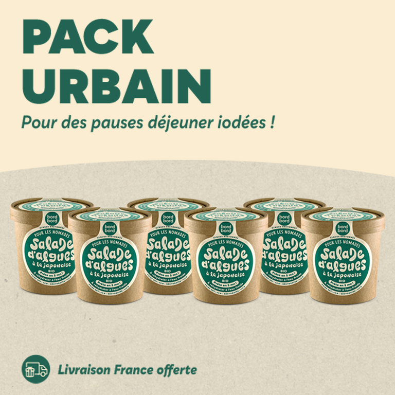 Salade d\'algues “Pack URBAIN“