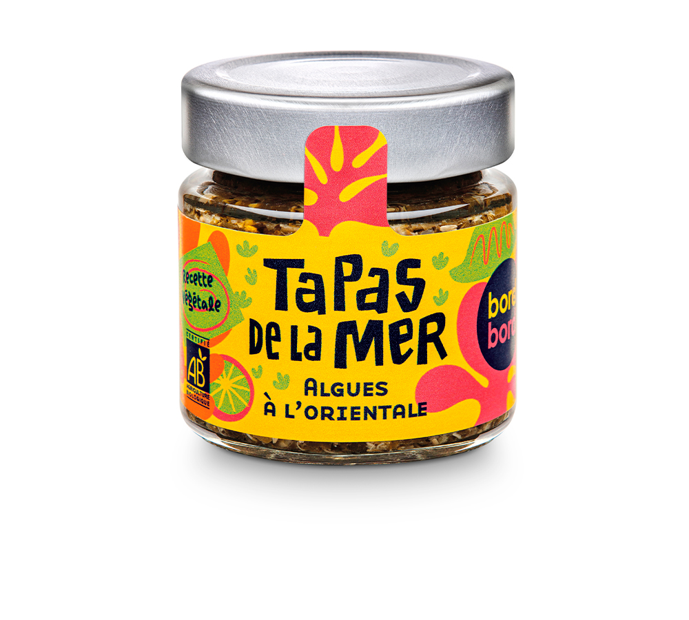 Tapas de la mer, algues à l\'orientale 95g