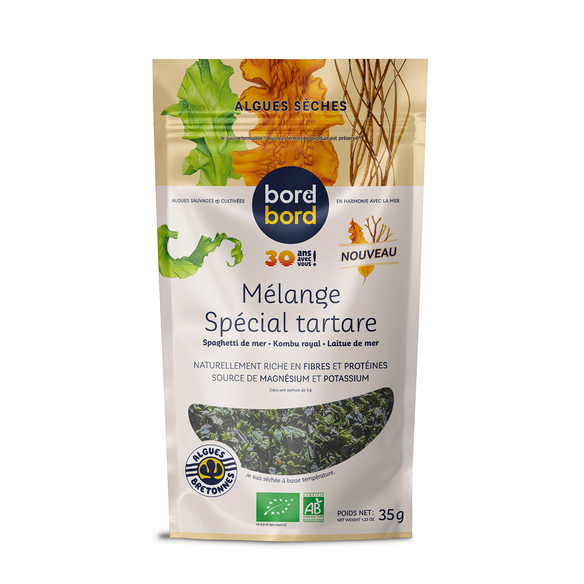 Mélange spécial tartare d\'algues
