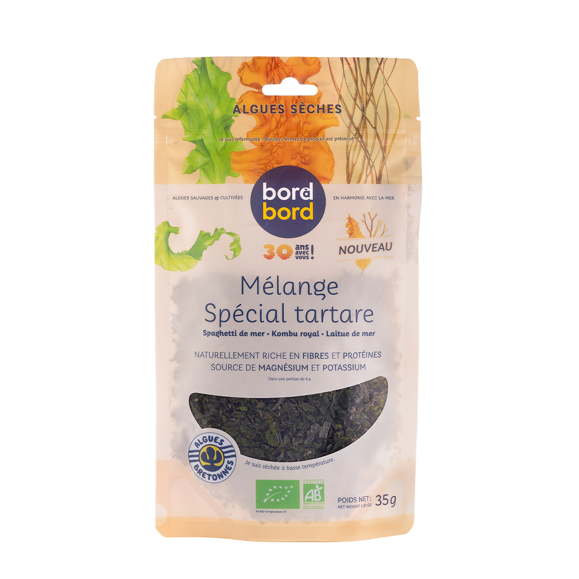 Mélange spécial tartare d\'algues