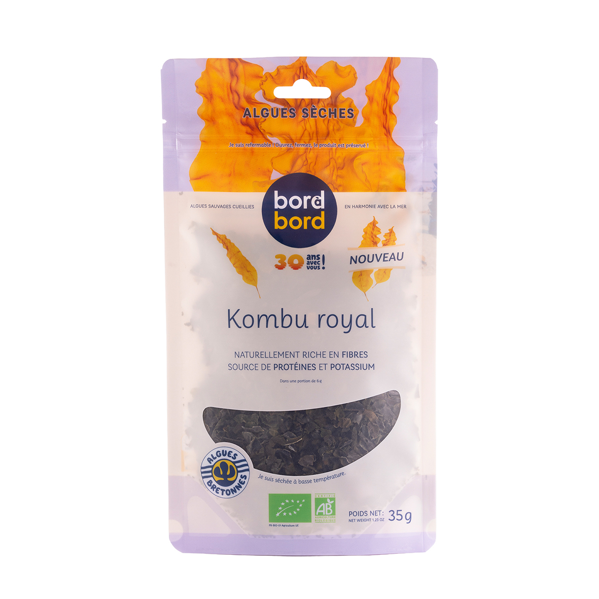 Kombu royal déshydraté “flocons“ 35g
