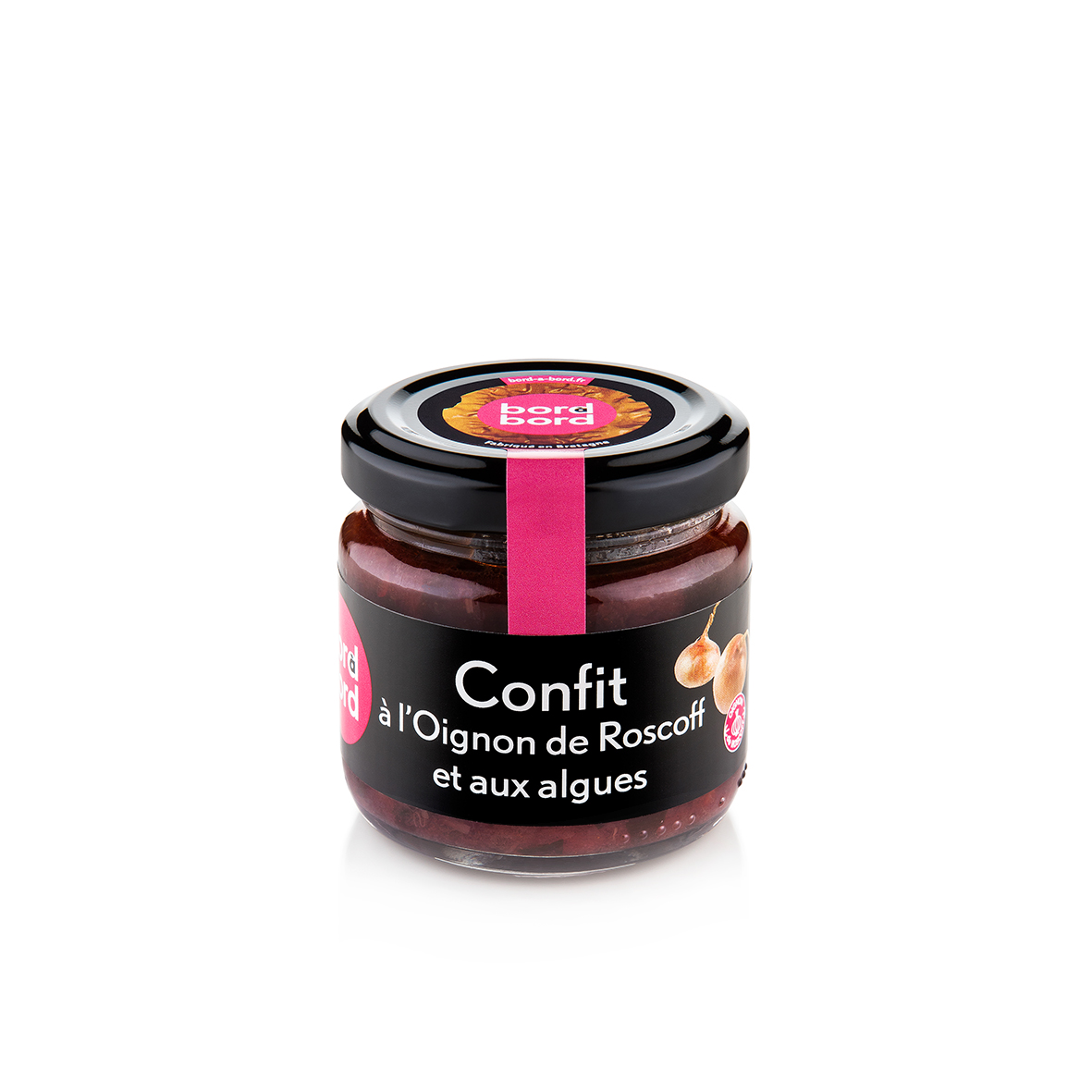Confit à l\'oignon de Roscoff et algue 100g