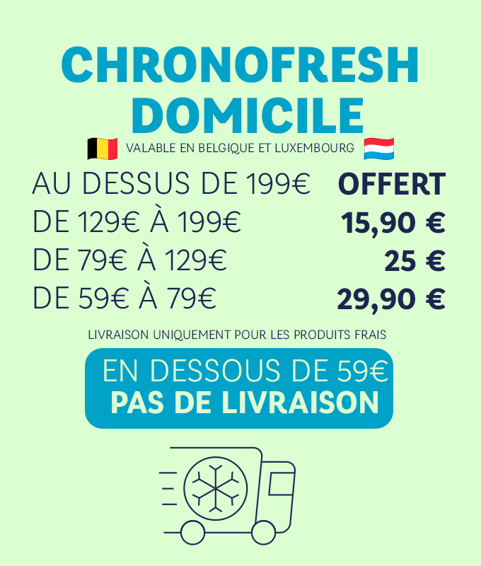 prix chronofresh belgique