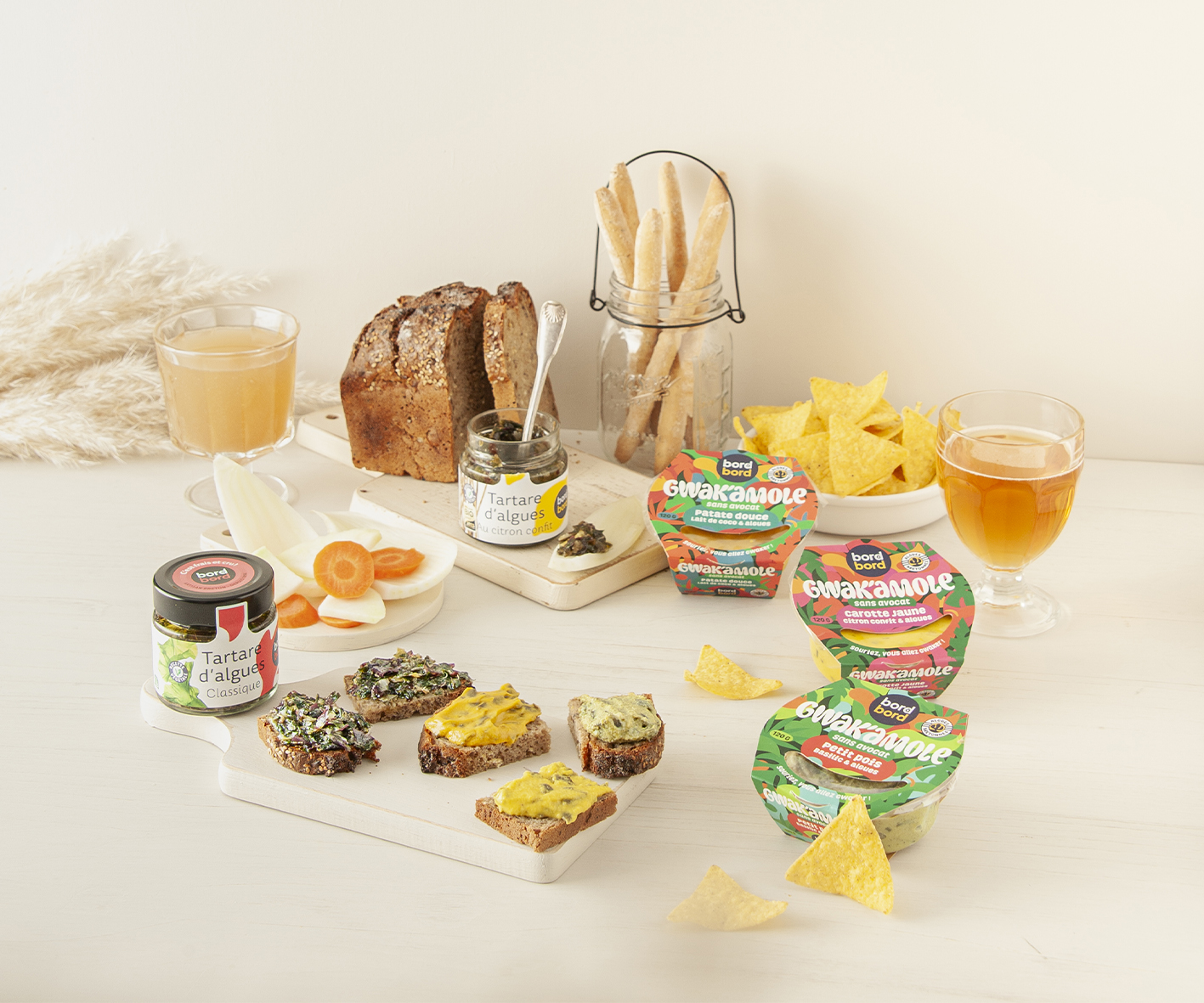 produit bord a bord apero algues