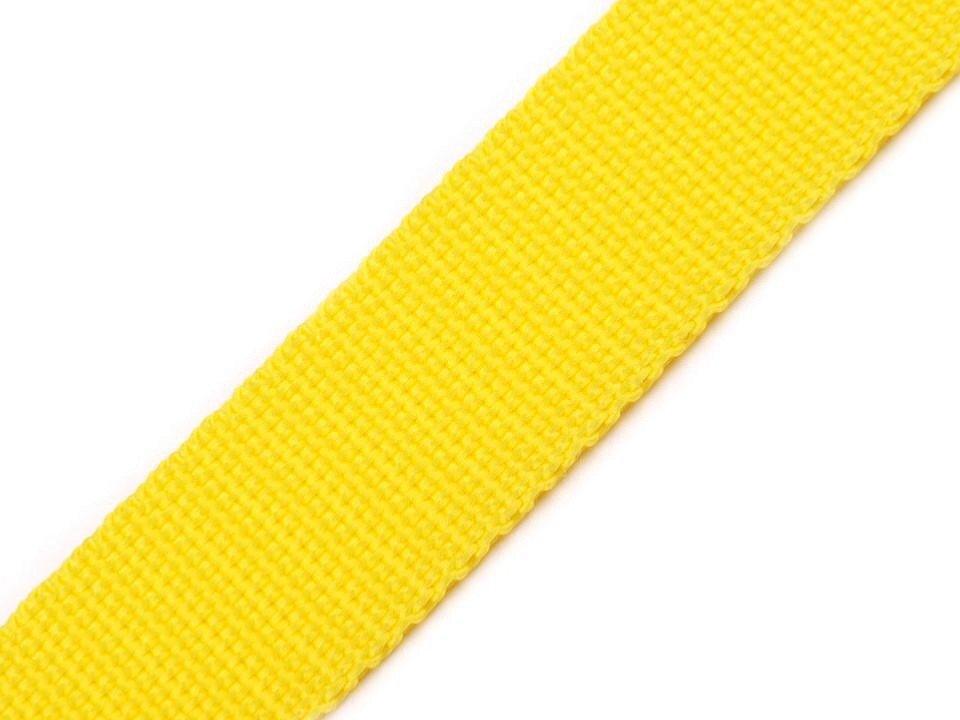 Sangle-polypropylene-30mm-Jaune-zoom