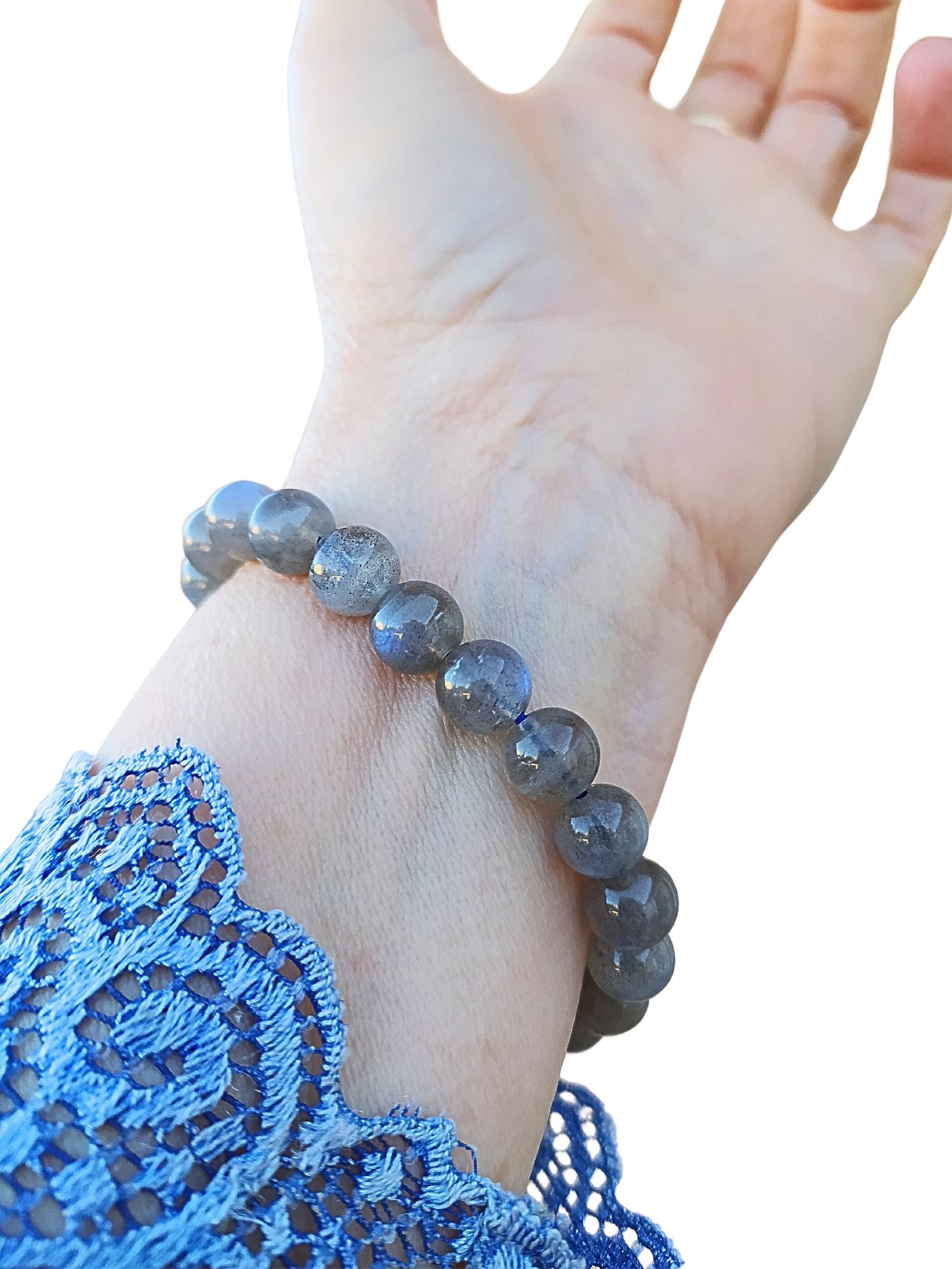 labradorite bracelet en pierre