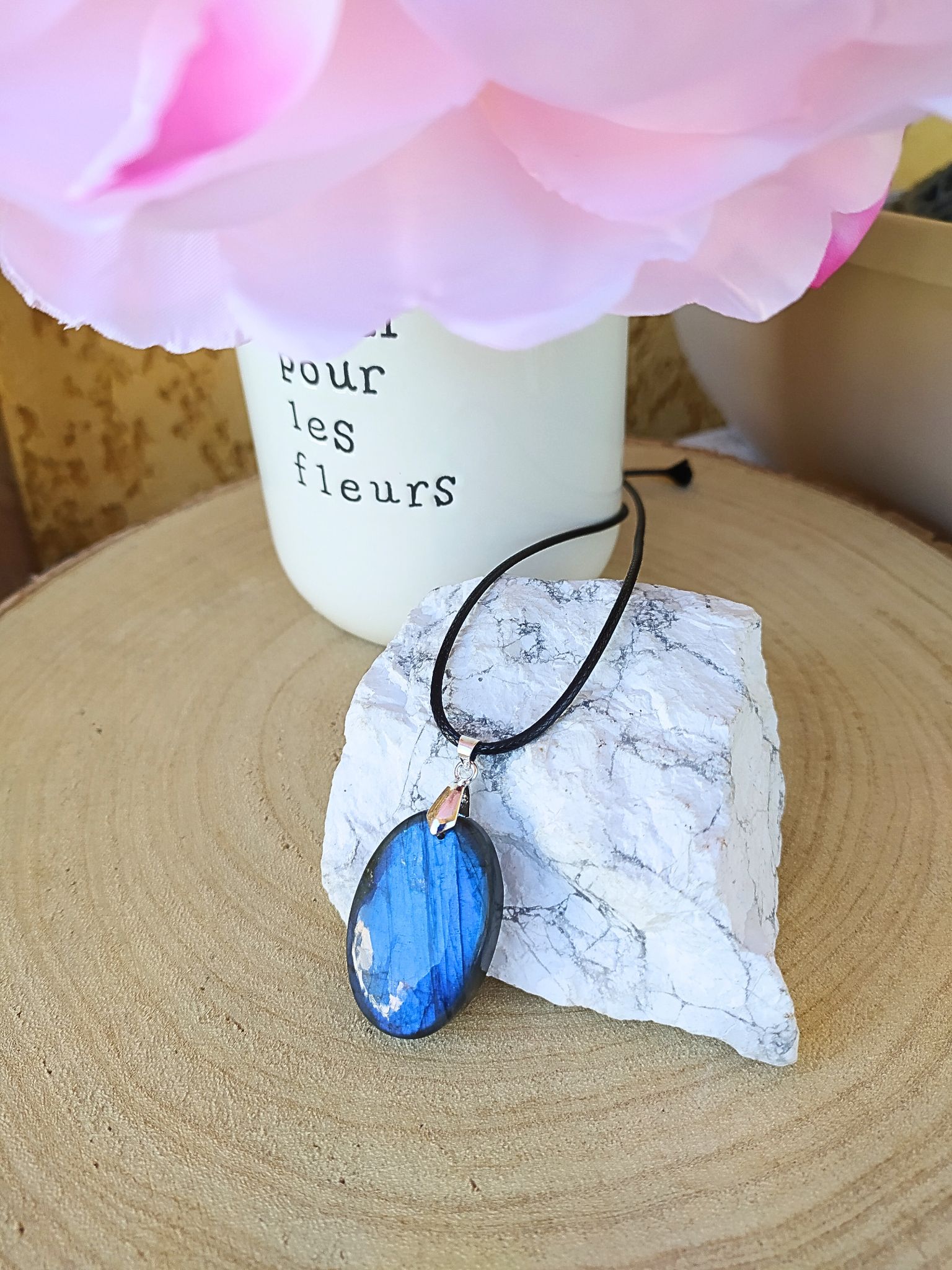 pendentif labradorite63