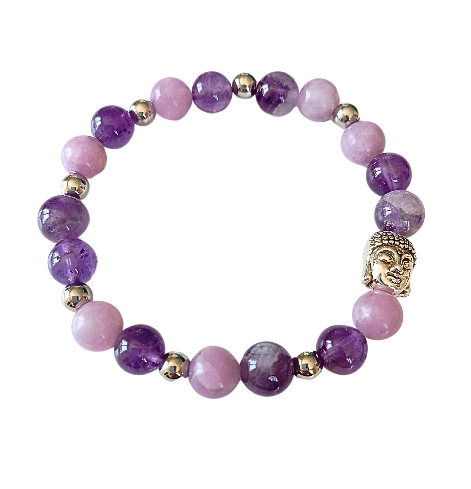 bracelet en pierre naturelle épidolite perles de 8mm