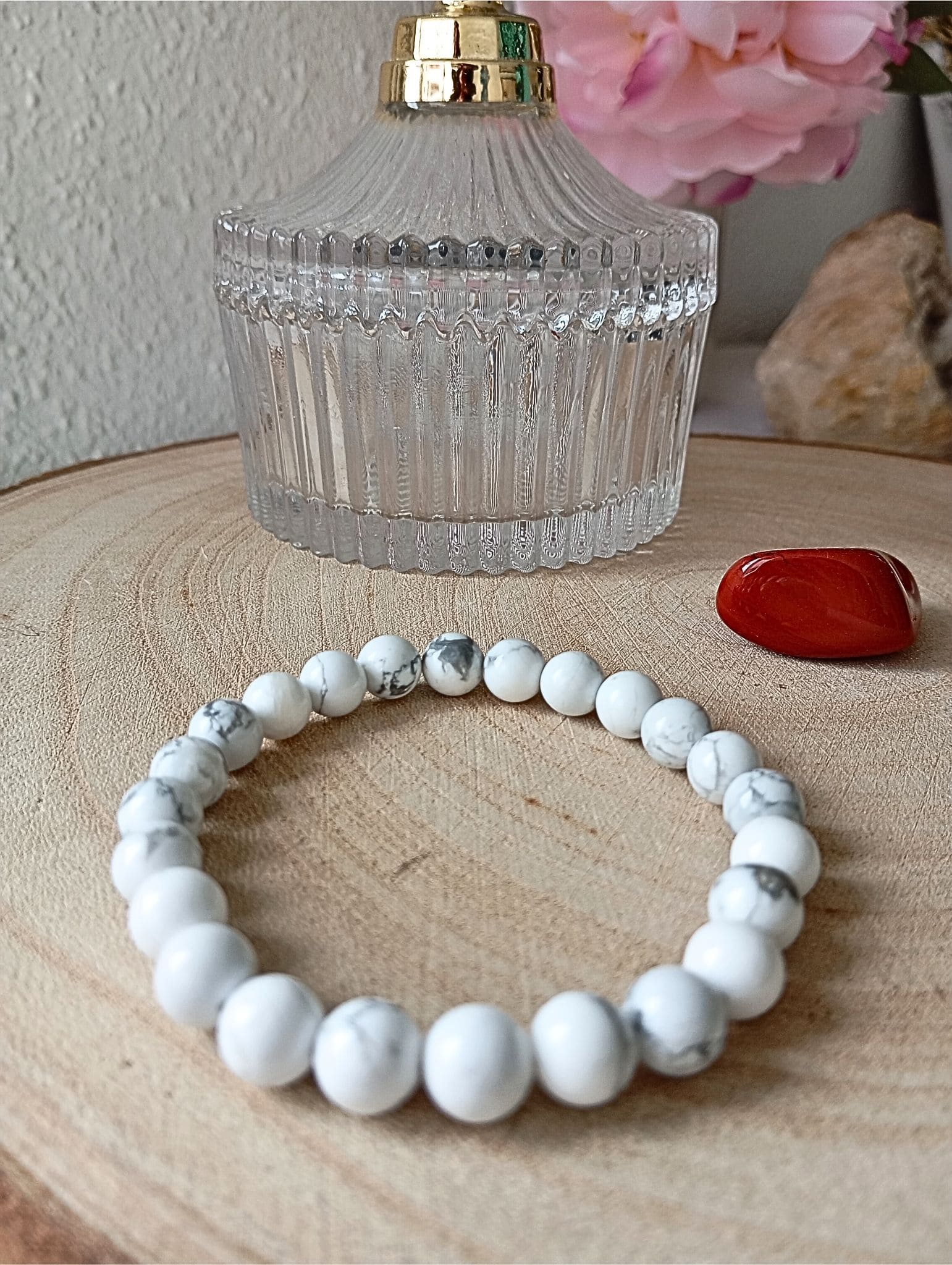 bracelet howlite81