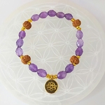 bracelet amethyste facetté3