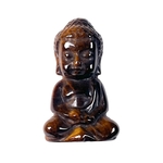 Figurine bouddha en oeil de tigre11