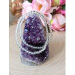 bracelet cristal de roche 4mm