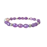 bracelet facettée amethyste4s