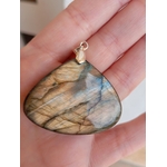 pendentif triangle labradorite doré1
