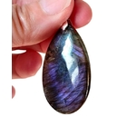 pendentif en labradorite violette-2-1